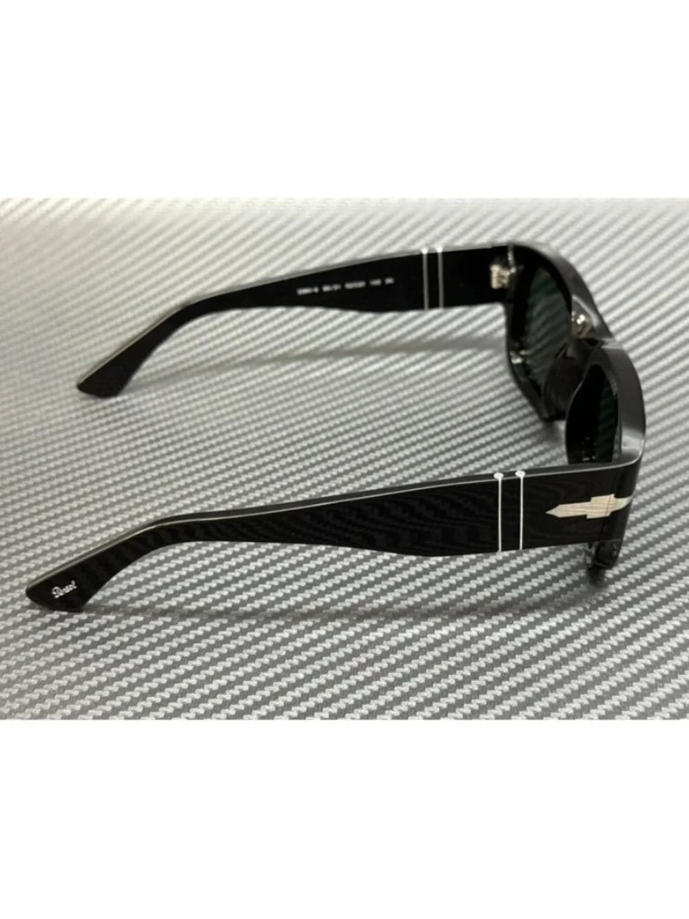 New Persol Men Black Sunglasses 52-20-145
